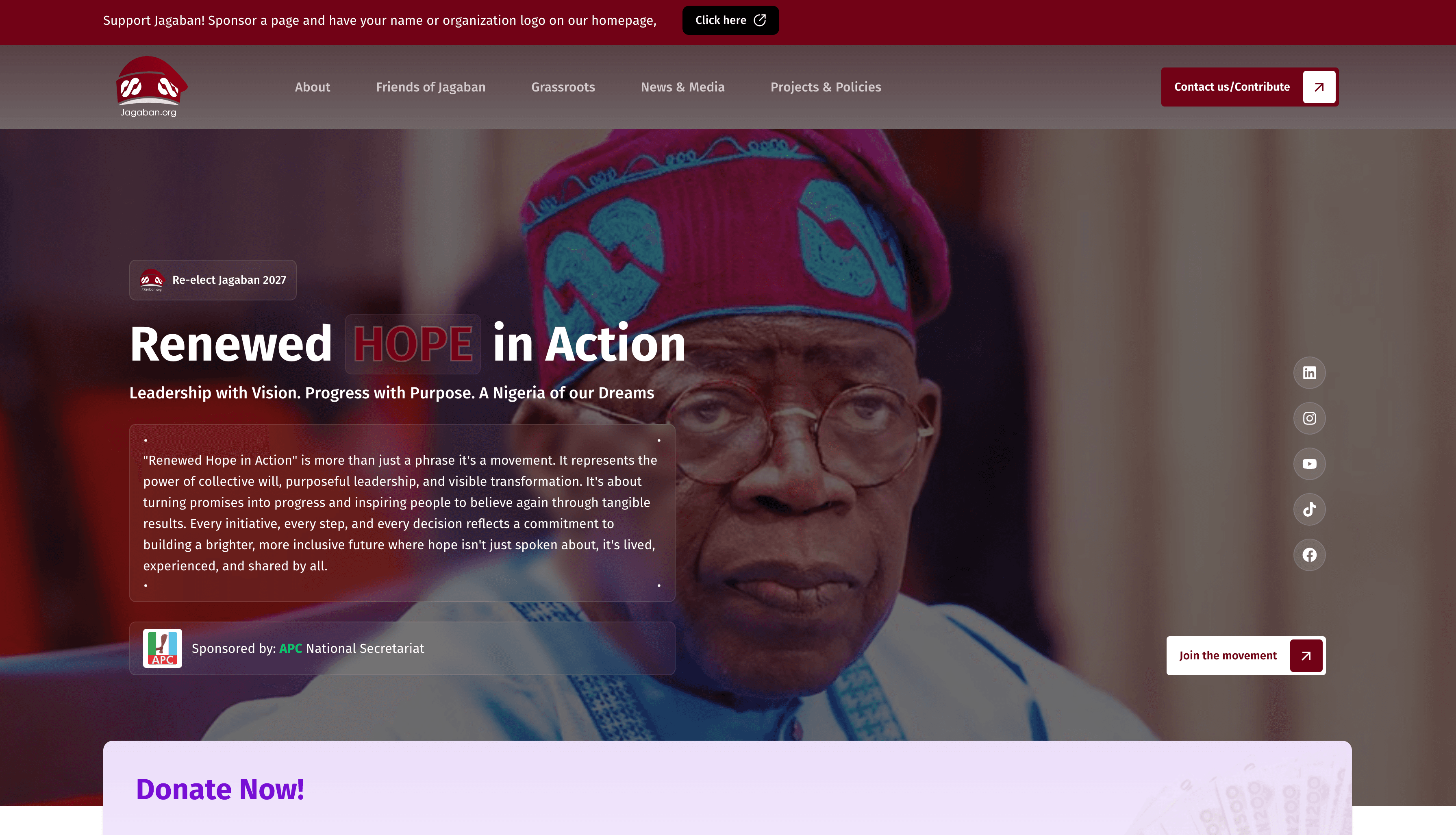 Jagaban - Campaign Platform